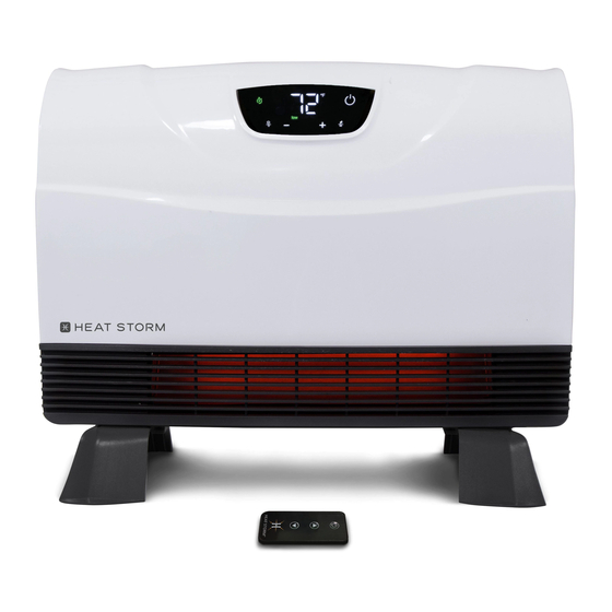 HEAT STORM HS1000WA USER MANUAL Pdf Download ManualsLib