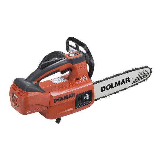 Image of Dolmar PS3410 cordless chainsaw
