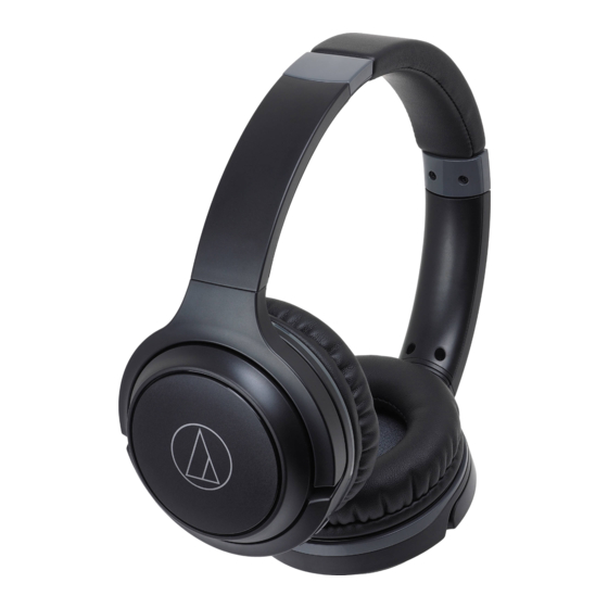 Audio Technica Ath S Btbk User Manual Pdf Download Manualslib