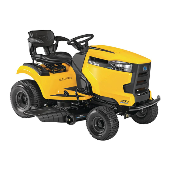 Cub Cadet Xt1 Lt42 Owners Manual