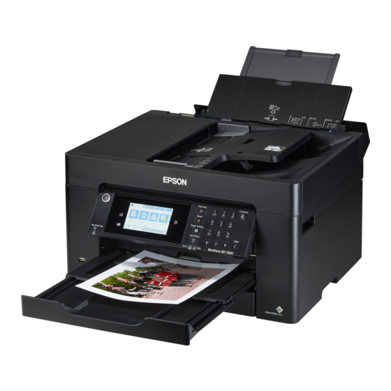 EPSON WF7820 SERIES USER MANUAL Pdf Download ManualsLib