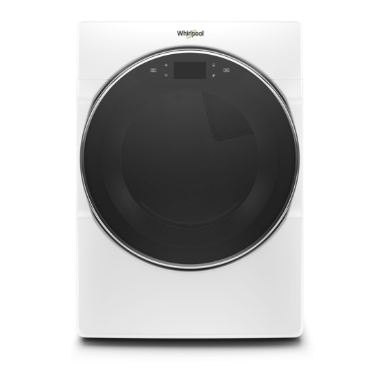 WHIRLPOOL WED9620HW INSTALLATION INSTRUCTIONS MANUAL Pdf Download