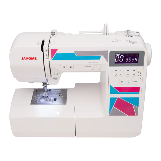 JANOME MOD200 INSTRUCTION BOOK Pdf Download ManualsLib