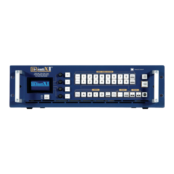 Analog way Di-VentiX II User Manual