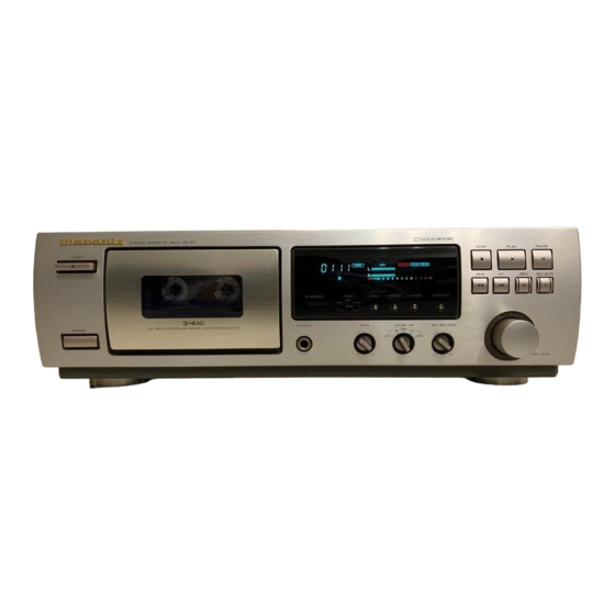 Marantz SD-63 Manuals | ManualsLib