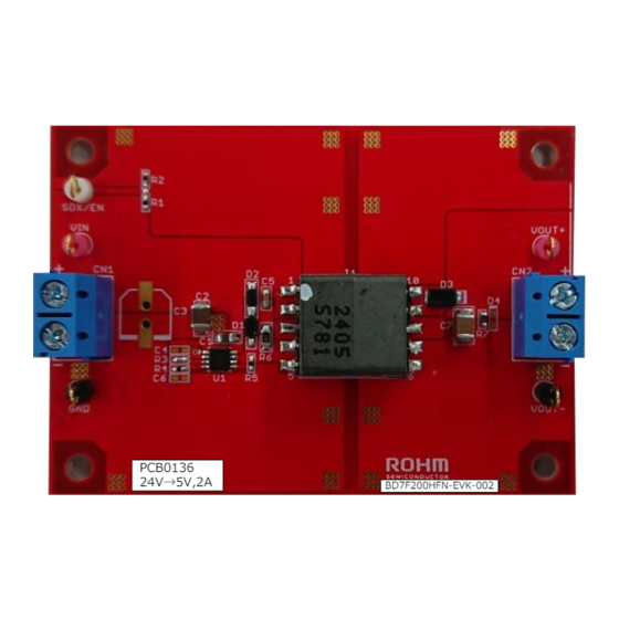 Rohm BD7F200HFN-EVK-002 User Manual