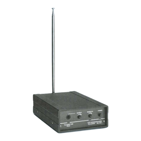 Sennheiser EM 200 Manual