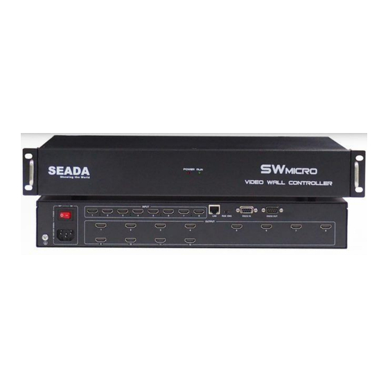 Seada SWMicro Series User Manual