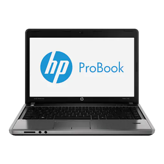 HP ProBook 4440s/1s Manuals