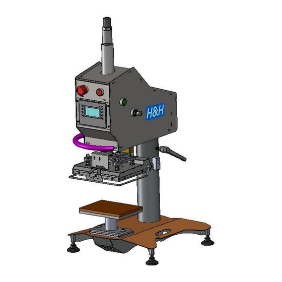 H&H CS-653 Pneumatic Flat Press Manuals