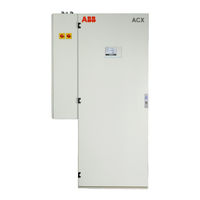 ABB ACX Commissioning Instruction