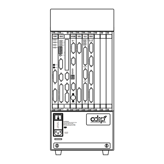adept technology MV Instruction Handbook Manual