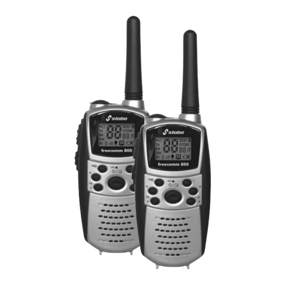 stabo freecomm 800 Manuals