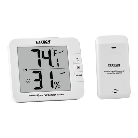 Extech Instruments RH200W User Manual