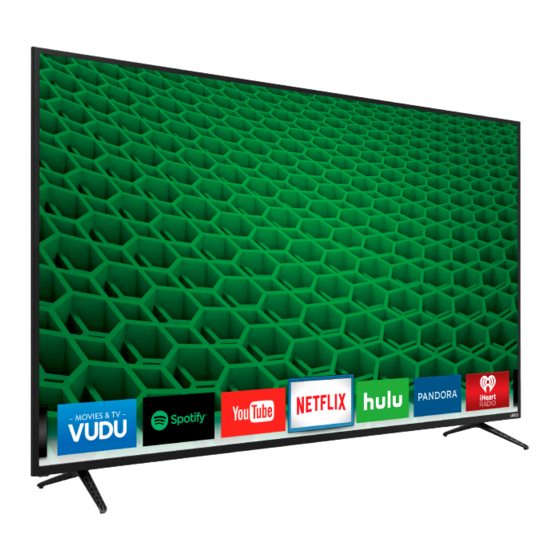VIZIO D60D3 USER MANUAL Pdf Download ManualsLib