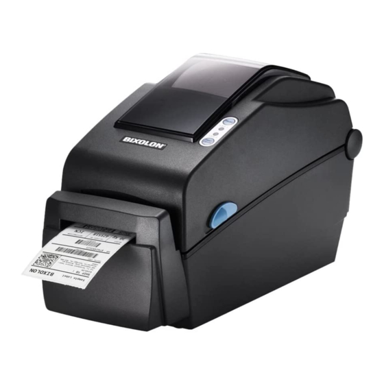 BIXOLON SLPDX223B USER MANUAL Pdf Download ManualsLib