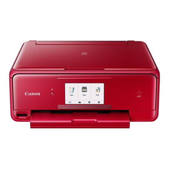 CANON PIXMA TS8070 GETTING STARTED Pdf Download | ManualsLib