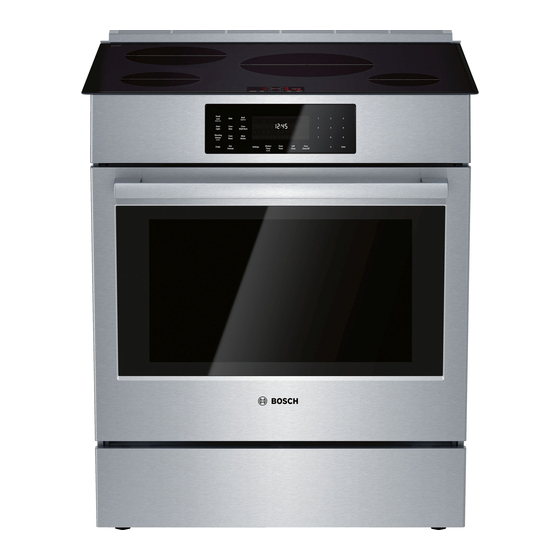 BOSCH HII8056U USE AND CARE MANUAL Pdf Download ManualsLib