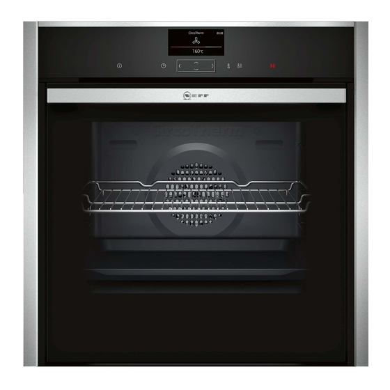 NEFF B47CS34 0B SERIES INSTRUCTION MANUAL Pdf Download ManualsLib
