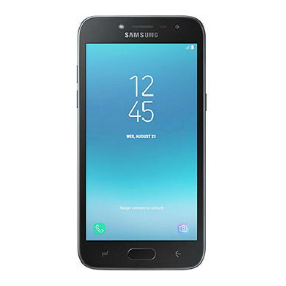 SAMSUNG GALAXY J2 2018 USER MANUAL Pdf Download | ManualsLib