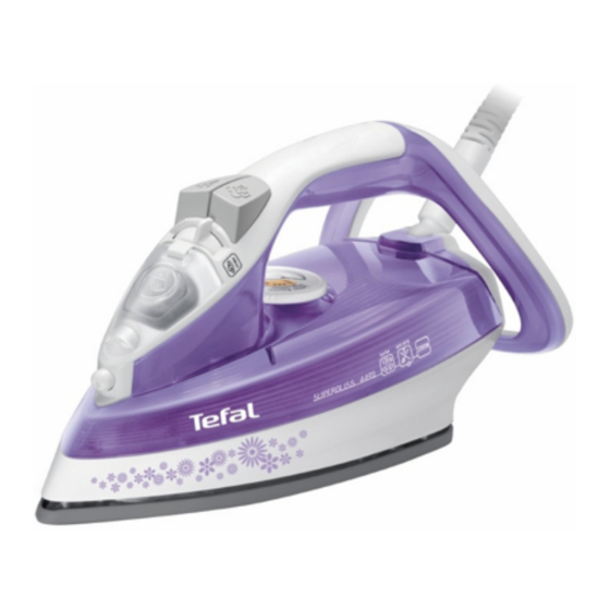 TEFAL SUPERGLISS FV4492K0 Manual