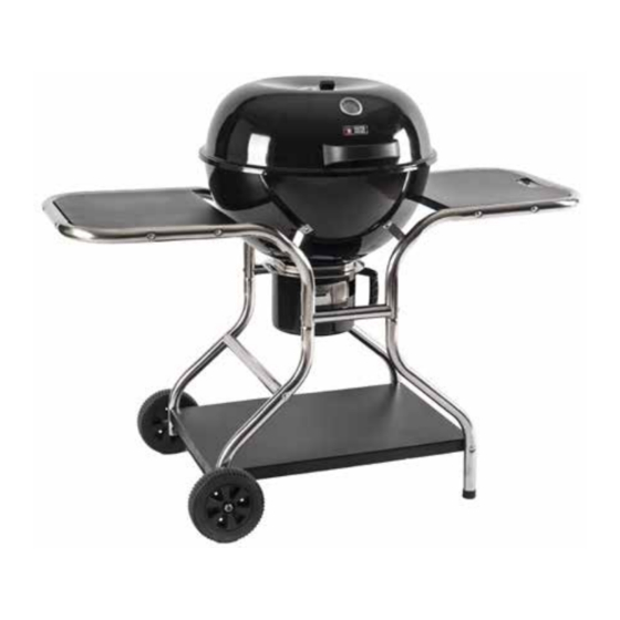 MAYER BARBECUE BRENNA CHARCOAL MKG454ST MASTER ASSEMBLY INSTRUCTIONS