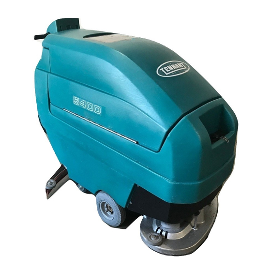 Tennant 5400 Operator And Parts Manual