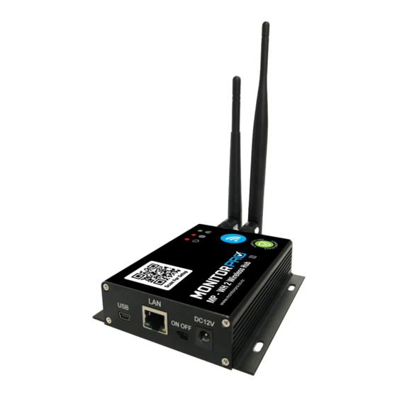 MONITOR PRO MP-TS2 Quick Start Manual
