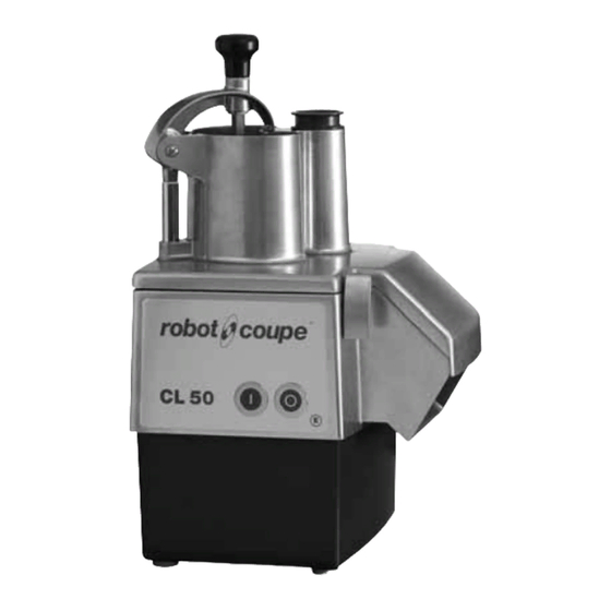 Robot Coupe CL 50 e Manual
