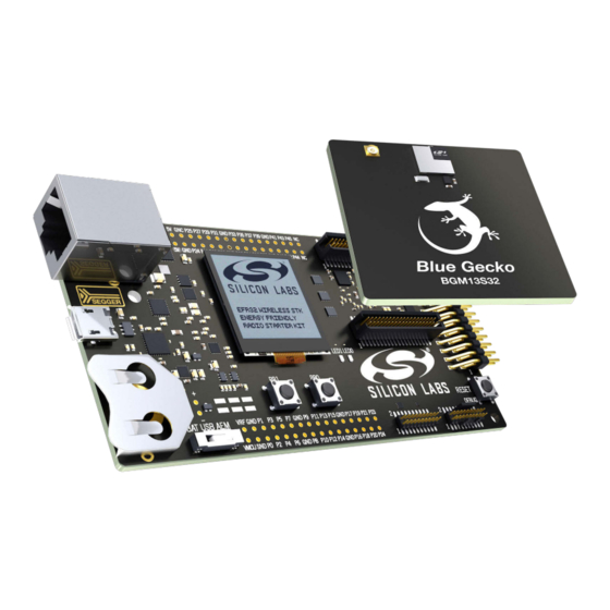 Silicon Laboratories UG346: BGM13S32 User Manual