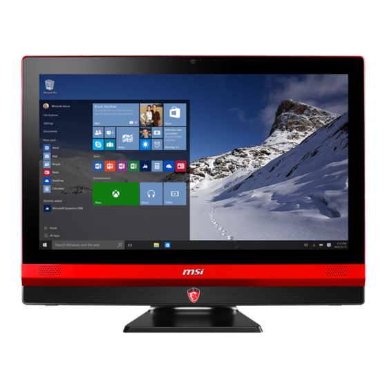 MSI Gaming 24 Series Manual