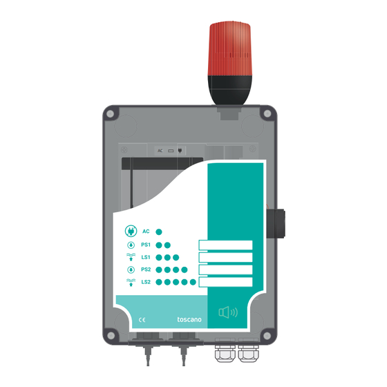 toscano tcontrol ALARM-BOX-ST Manuals