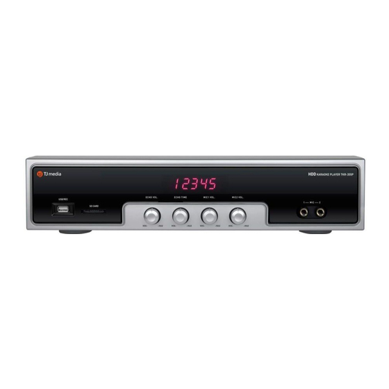 TJ Media TKR-355P User Manual