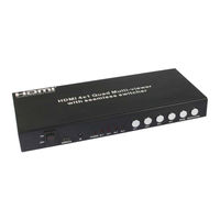 NTI Splitmux-C5HDR-4LC Installation And Operation Manual