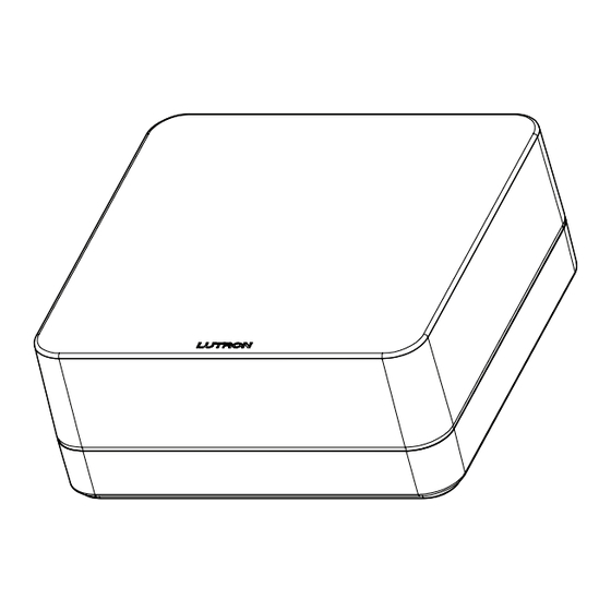 Lutron Electronics Smart Bridge Quick Start Manual