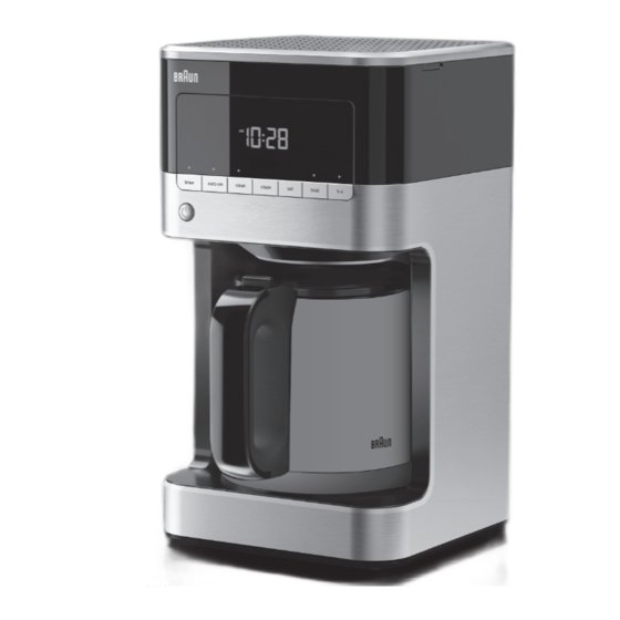 Braun KF 7155 Instructions Manual