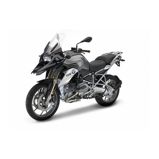 BMW R 1200GS Rider's Manual