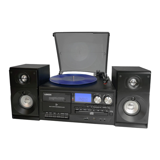 Lenoxx CD114BL Instructions Manual