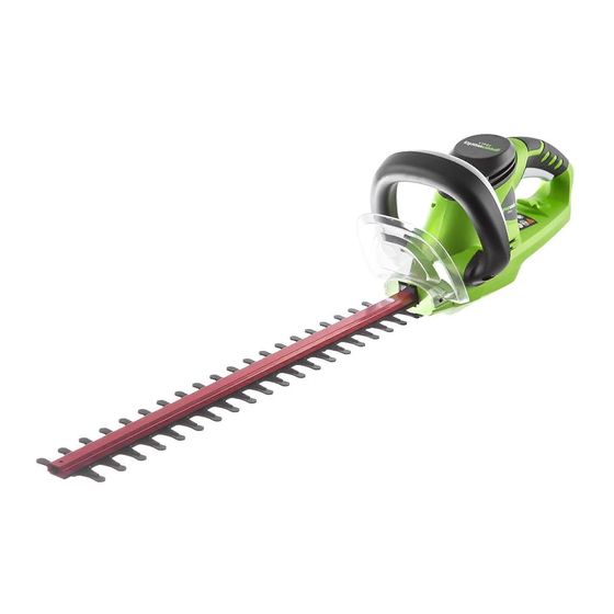 GreenWorks Tools 22077 Operator's Manual