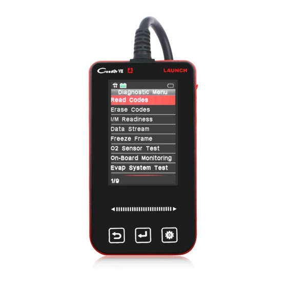 LAUNCH TECH CreaderVII User Manual