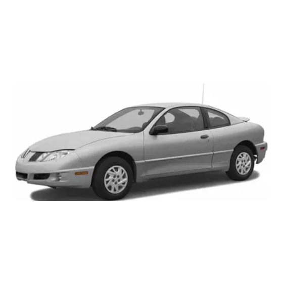 Pontiac 2005 Sunfire Owner's Manual