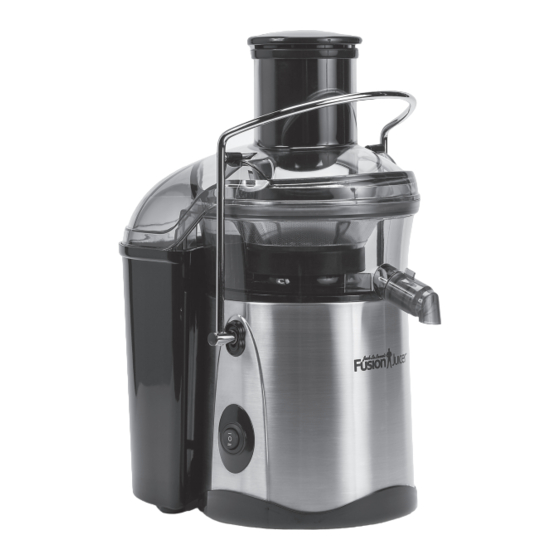 JACK LALANNE FUSION JUICER SHL90 OWNER