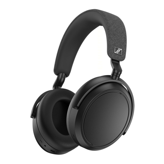 SENNHEISER MOMENTUM 4 INSTRUCTION MANUAL Pdf Download ManualsLib