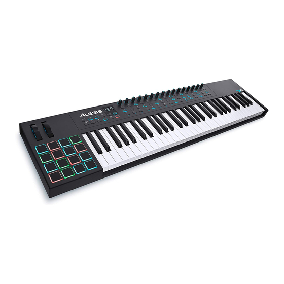 ALESIS VI61 USER MANUAL Pdf Download ManualsLib