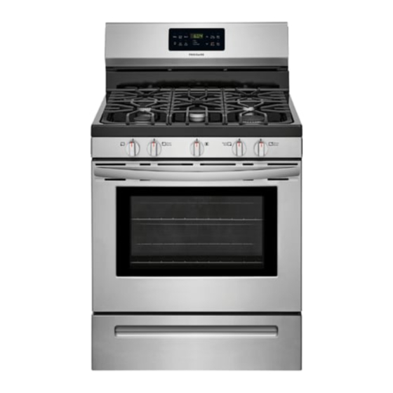 FRIGIDAIRE FFGF3056TSD USE & CARE MANUAL Pdf Download ManualsLib