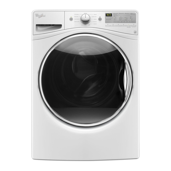 WHIRLPOOL WFW85HEFW1 USE & CARE MANUAL Pdf Download ManualsLib