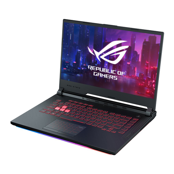 ASUS ROG STRIX SCAR III G531 G531GW-XB96 E-MANUAL Pdf Download | ManualsLib