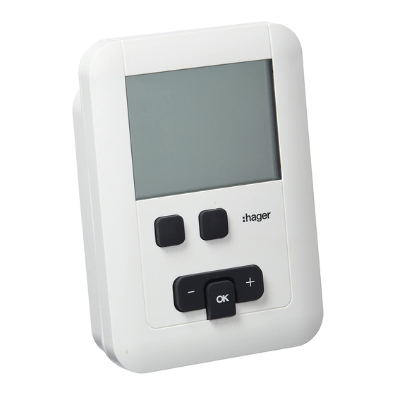 HAGER EK570 INSTRUCTIONS Pdf Download | ManualsLib