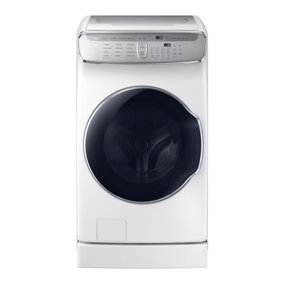 SAMSUNG FLEXWASH WV60M9900AW USER MANUAL Pdf Download ManualsLib