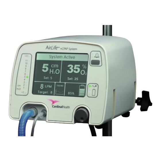 CARDINAL HEALTH AIRLIFE NCPAP HARDWARE SERVICE MANUAL Pdf Download